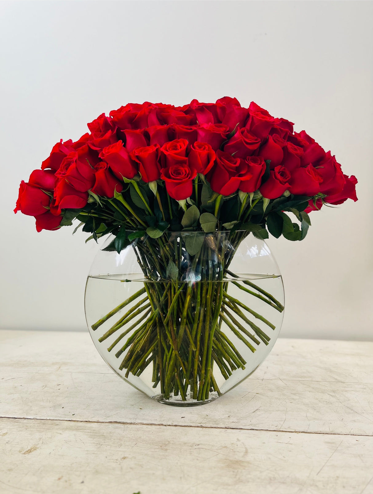 Breathless Luxury Rose Bouquet - 100 Stems 24in Premium Long-Stemmed Roses