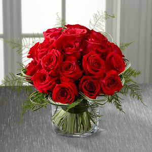 Simple Red Roses Bouquet