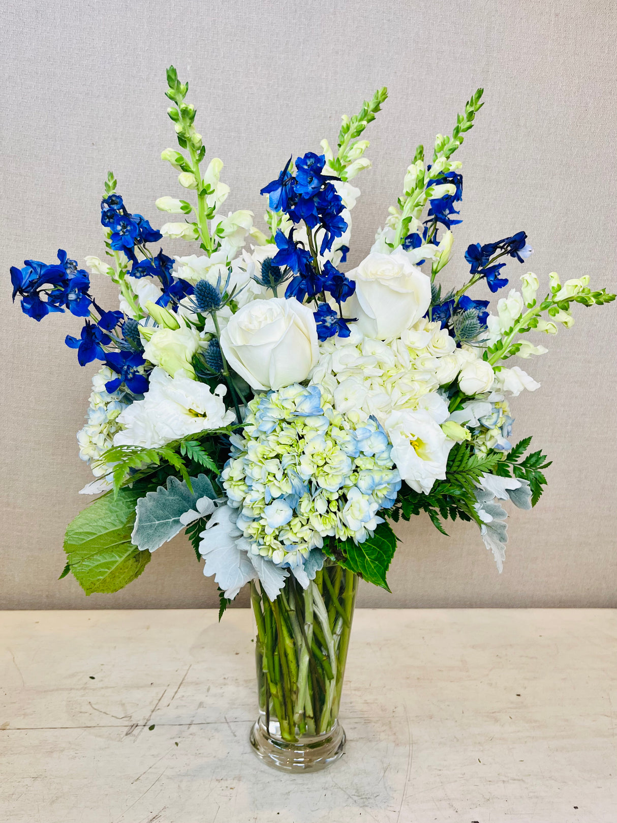 Blue Attitude Bouquet