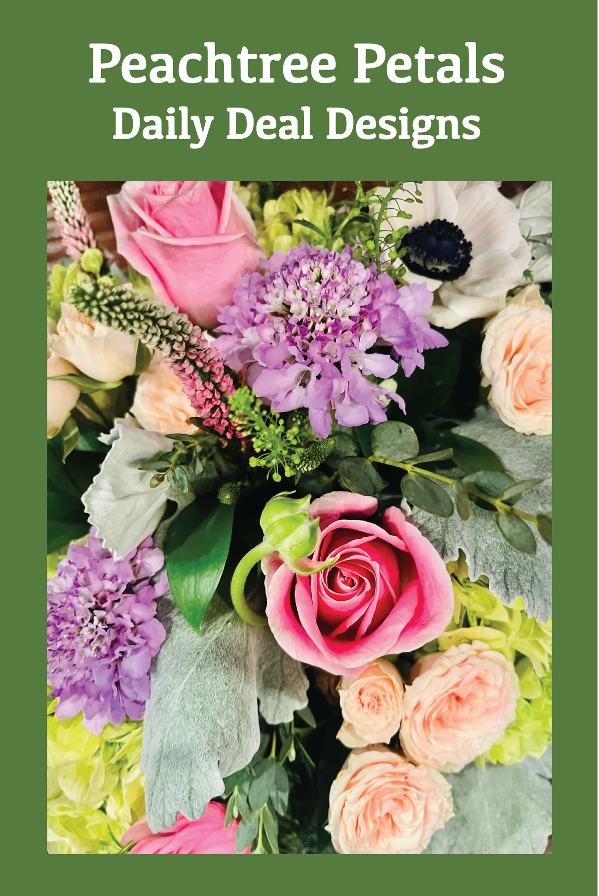 Peachtree Petals Daily Deal Arrangements $50-$160