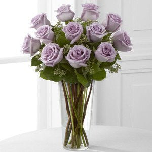 Long Stem Lavender Rose Bouquet