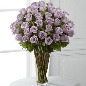 Long Stem Lavender Rose Bouquet