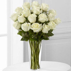 Long Stem White Rose Bouquet