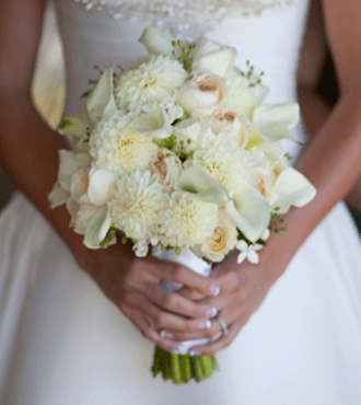 Plush Wedding Bouquet