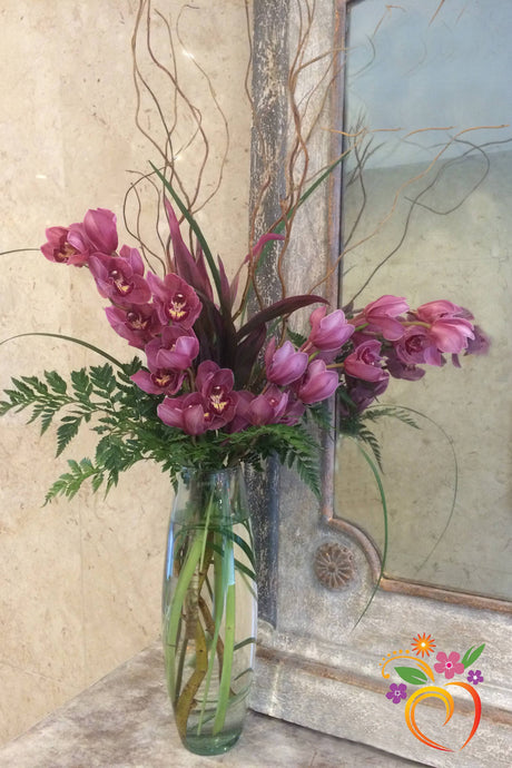 Sumptuous Cymbidiums Bouquet