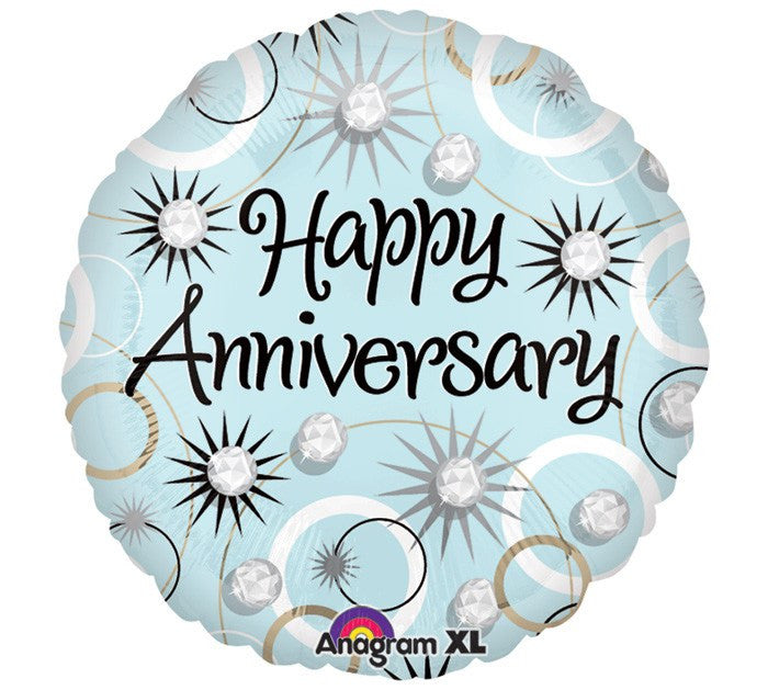 Happy Anniversary Mylar Balloon