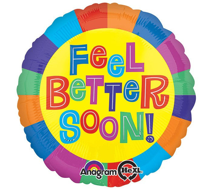 Feel Better Mylar Balloon